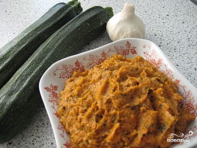 Рецепт кабачковой икры в термомиксе