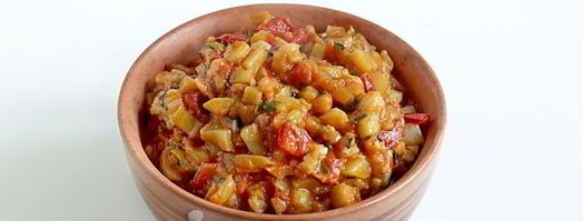 кабачково-баклажанная икра по-восточному. Шаг 10