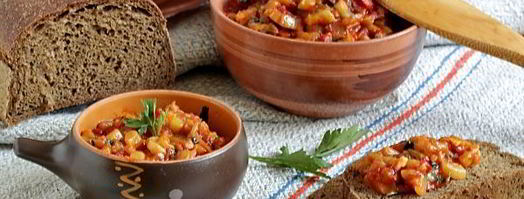 кабачково-баклажанная икра по-восточному. Шаг 11