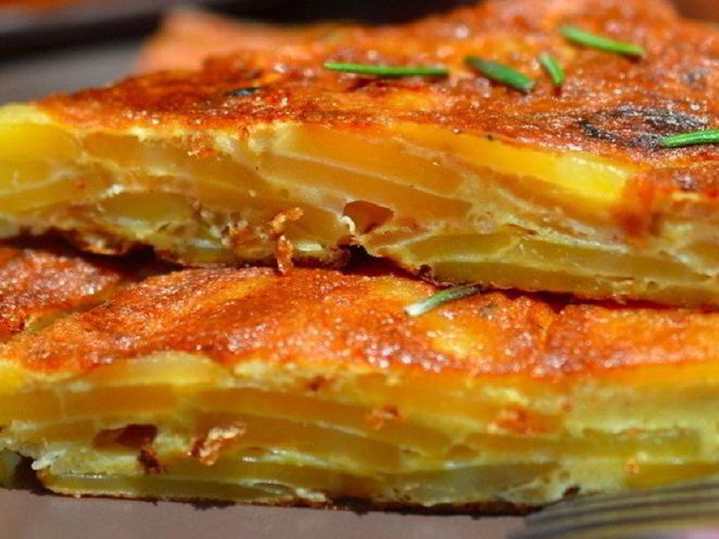 Рецепт испанской тортильи с розмарином