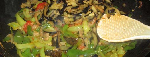 кадича из баклажанов с мясом. Шаг 4