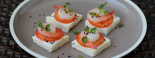 канапе с креветками. Шаг 5