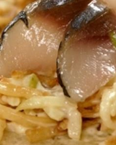 Канапе с сельдью