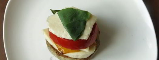 капрезе из баклажанов. Шаг 10