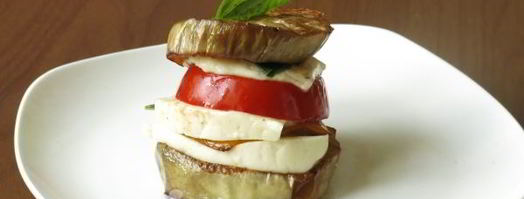 капрезе из баклажанов. Шаг 12