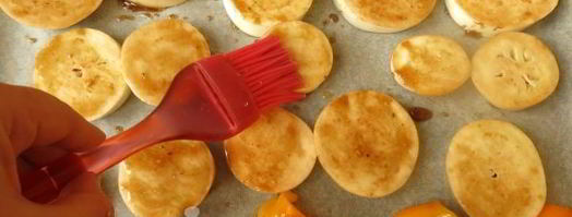 капрезе из баклажанов. Шаг 4