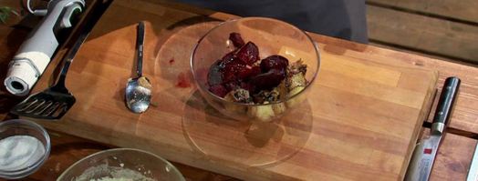 карпаччо из говядины с соусом олландез. Шаг 4