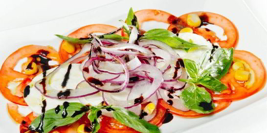 Карпаччо Капрезе с моцареллой Unagrande