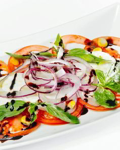 Карпаччо Капрезе с моцареллой Unagrande