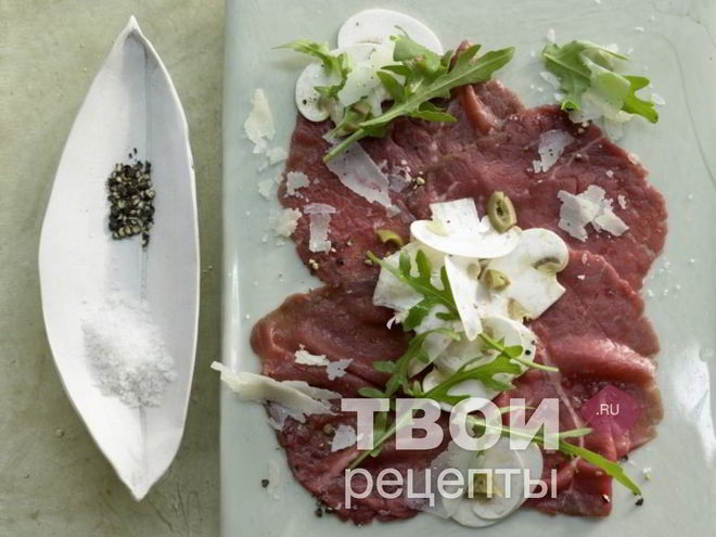 Рецепт карпачча