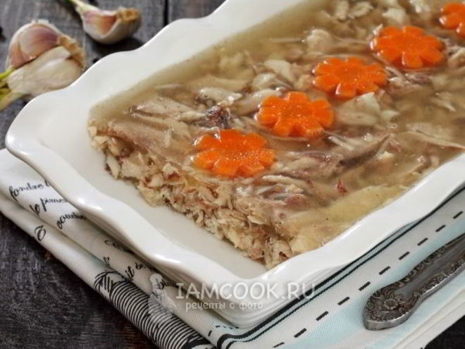 Рецепт холодца из курицы
