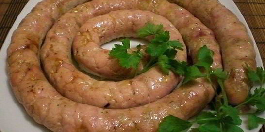 Колбаса из индейки
