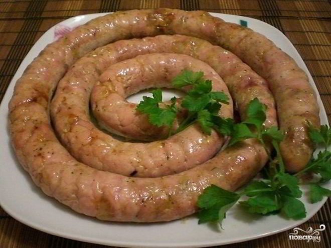 Рецепт колбасы из индейки