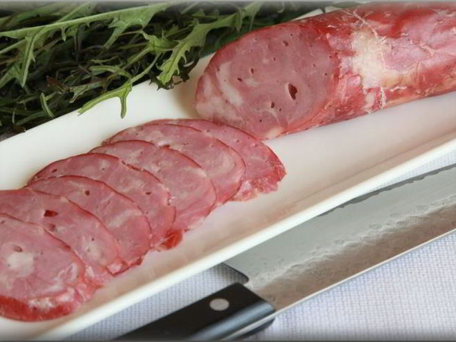 Рецепт колбасы ветчина мраморная