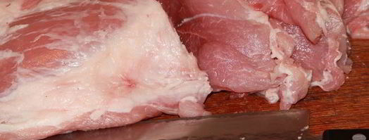 колбаса ветчина мраморная. Шаг 2