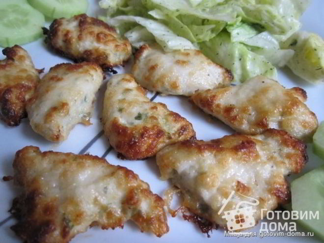 Рецепт куриного филе маринованного в йогурте и запеченное в пармезане