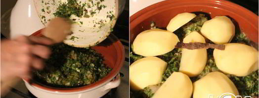 куриный тажин с маринованными лимонами и маслинами. Шаг 4