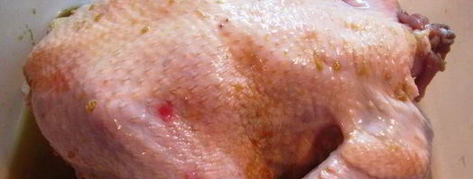 курица, маринованная в соевом соусе, с рисом и яблоком. Шаг 9