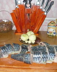 Маринованная скумбрия