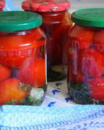 Маринованные помидоры с лимонной кислотой