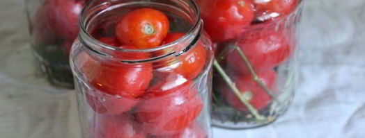маринованные помидоры с лимонной кислотой. Шаг 3