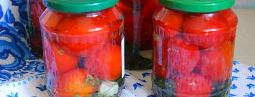 маринованные помидоры с лимонной кислотой. Шаг 9