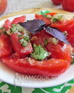 Маринованные помидоры с перцем за 30 минут