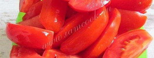 маринованные помидоры с перцем за 30 минут. Шаг 3