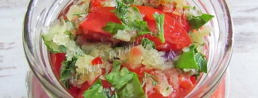 маринованные помидоры с перцем за 30 минут. Шаг 8