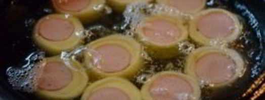 мини-сосиски в тесте. Шаг 4