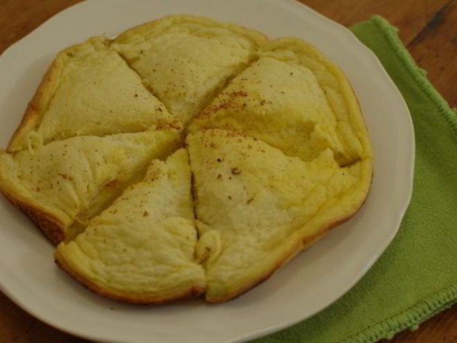 Рецепт бисквитного омлета с мускатным орехом