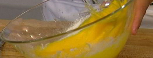 бисквитный омлет с мускатным орехом. Шаг 5