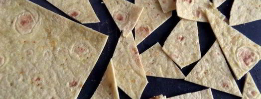 быстрый омлет из микроволновки с чипсами. Шаг 11