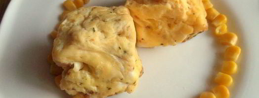 быстрый омлет из микроволновки с чипсами. Шаг 14