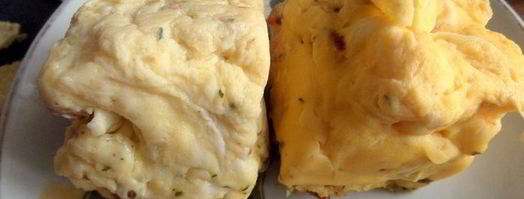 быстрый омлет из микроволновки с чипсами. Шаг 10