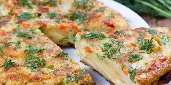 Фриттата из овощей