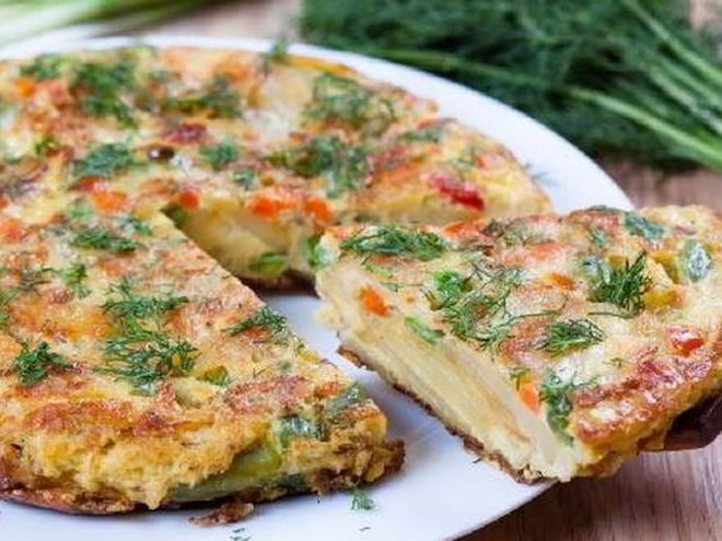 Рецепт фриттаты из овощей