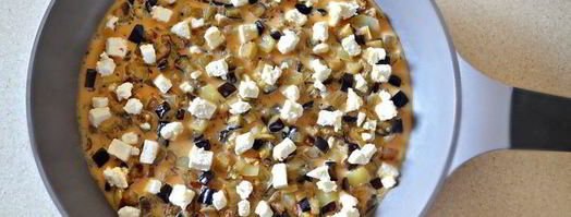 фриттата с баклажанами, картофелем и перцем. Шаг 5