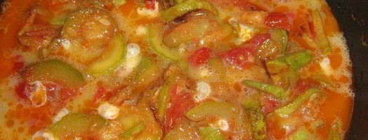 фриттата с кабачками, помидорами, зеленью и пармезаном. Шаг 2