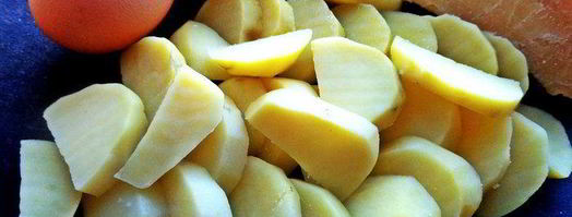 фриттата с картофелем, чечевицей и оливками. Шаг 2