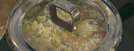 фриттата с картофелем, сладким перцем и зеленым луком. Шаг 9