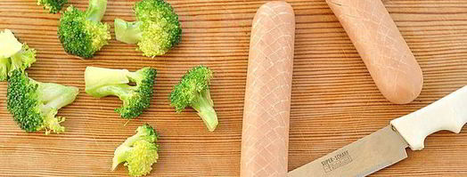 фриттата с сосисками и овощами. Шаг 4