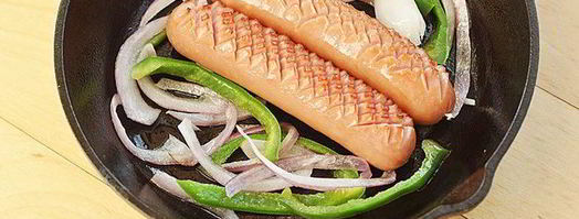 фриттата с сосисками и овощами. Шаг 6