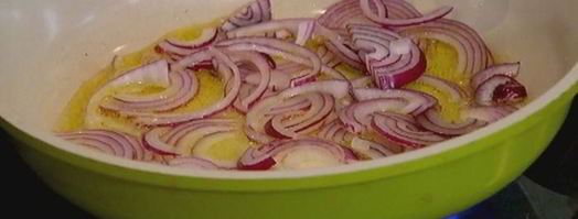 фриттата с сыром, тимьяном и вялеными помидорами. Шаг 3