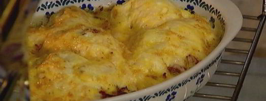 фриттата с сыром, тимьяном и вялеными помидорами. Шаг 9