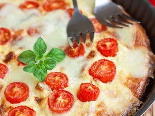 Рецепт фриттаты с цукини и томатами