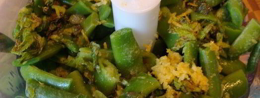 фриттата с зеленым песто. Шаг 2