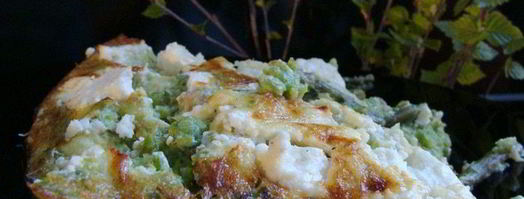 фриттата с зеленым песто. Шаг 11