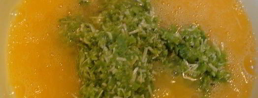 фриттата с зеленым песто. Шаг 5