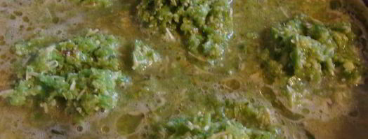 фриттата с зеленым песто. Шаг 7